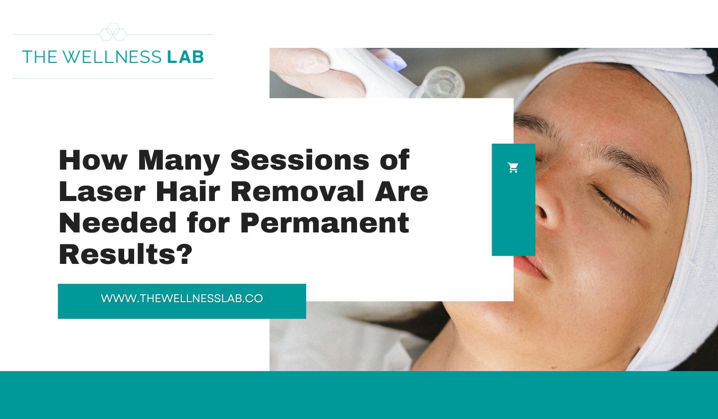 Sessions of Laser Hair Removal